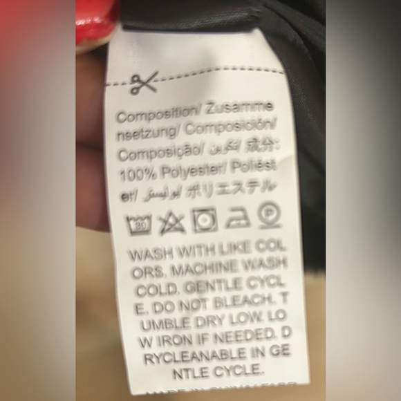 Black Faux Fur Coat Blazer Women’s size Large NEW - Picture 8 of 8